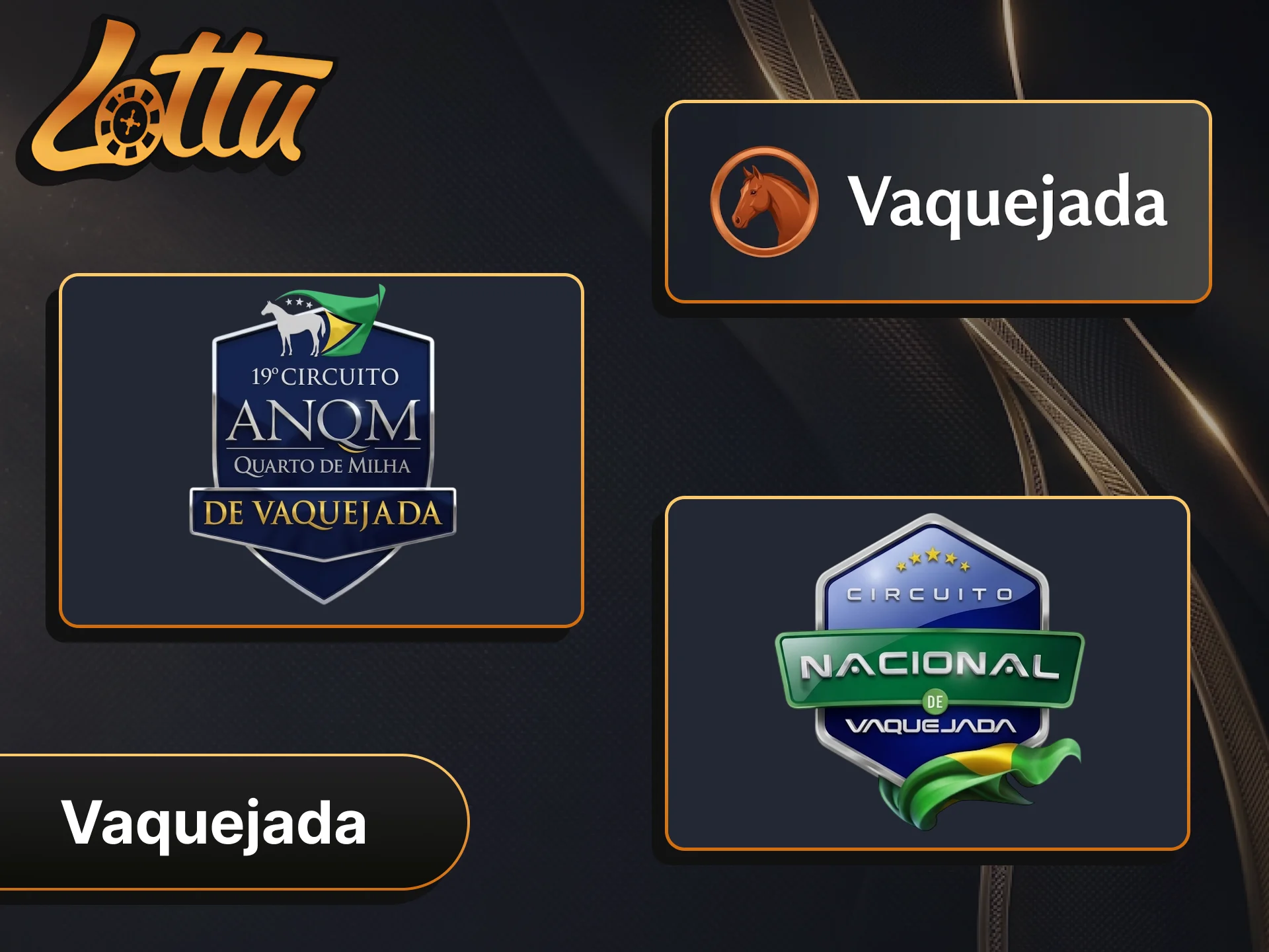 Acompanhe as emoções da vaquejada na Lottu e faça suas apostas esportivas com segurança.